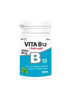 VITA B12 + FOOLHAPE IMEMISTBL 1MG/400MCG N100