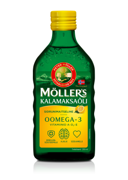 MÖLLER'S KALAMAKSAÕLI SIDRUNI 250ML