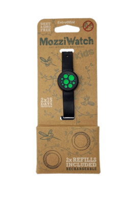 MOZZIWATCH SÄÄSETÕRJE KÄEPAEL LASTELE ROHELINE+2 TÄITETBL