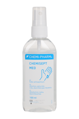 CHEMI-PHARM CHEMISEPT MED KÄTE ANTISEPTIKUM PIHUSTIGA 100ML