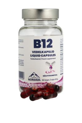 NORDAID B12 VEDELKAPSEL N60