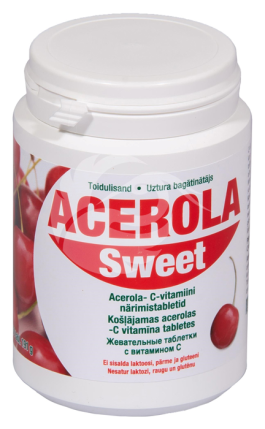 ACEROLA SWEET TBL 75MG N250