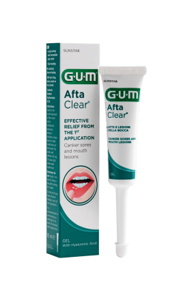 GUM SUUÕÕNE HAAVANDITE GEEL AFTACLEAR 10ML