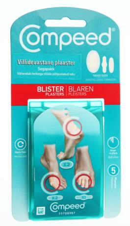 COMPEED VILLIPLAASTER SEGAPAKK N5