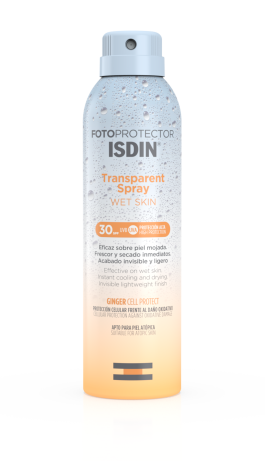 ISDIN PÄIKESEKAITSE AEROSOOL MÄRJALE NAHALE SPF50 250ML