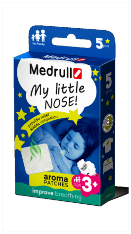 MEDRULL MY LITTLE NOSE AROOMIPLAASTER LASTELE 3A+ N5