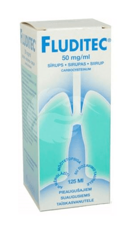 FLUDITEC SIIRUP 50MG 1ML 125ML N1