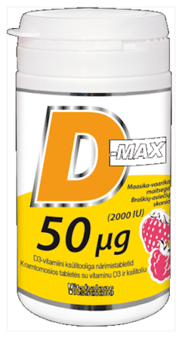 D-MAX NÄRIMISTBL 50MCG N90