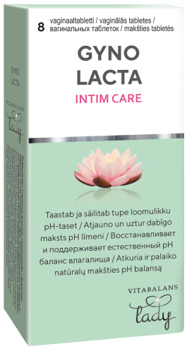 GYNOLACTA VAGINAALTBL 50MG N8