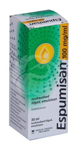ESPUMISAN 100 MG/ML SUUKAUDSED TILGAD EMULSIOON 100MG 1ML 30ML N1