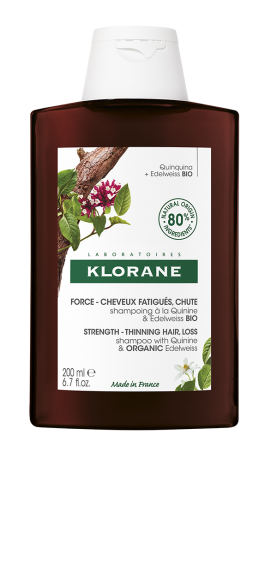 KLORANE SHAMPOON HINIINI JA EEDELVEISSI EKSTRAKTIGA 200ML