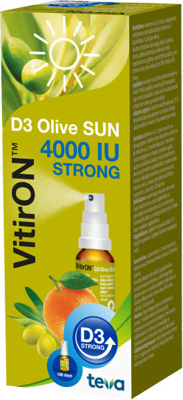 VITIRON VITAMIIN D OLIVE SUN SUUKAUDNE SPREI 4000IU 10ML
