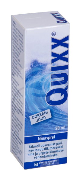 QUIXX NINASPREI HÜPERTOONILINE 30ML