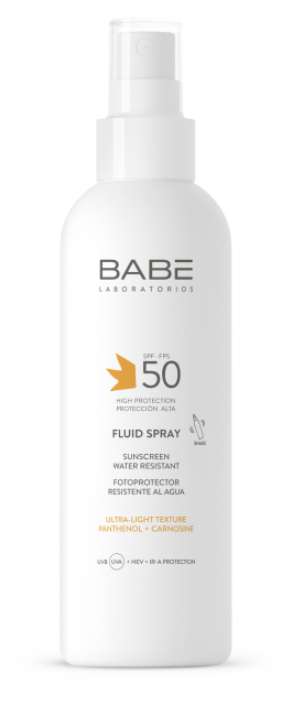 BABE PÄIKESEKAITSEFLUID SPREI SPF50 200ML
