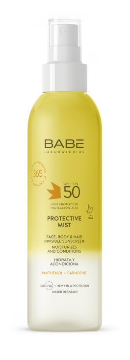 BABE PÄIKESEKAITSESPREI NÄOLE/ JUUSTELE/KEHALE SPF50 150ML
