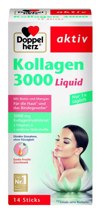 DOPPELHERZ KOLLAGEN 3000 VEDELIK N14