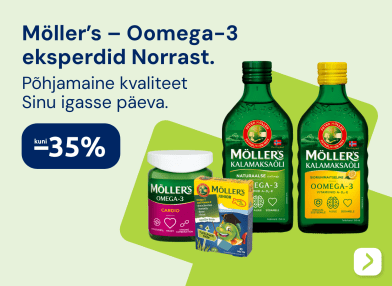 Möllers oomega-3 tooted kuni -35%