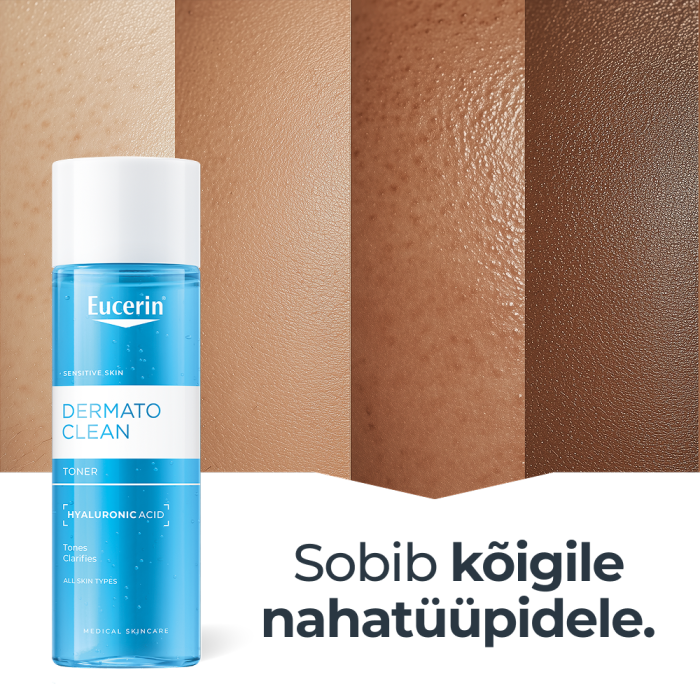 EUCERIN DERMATOCLEAN NÄOVESI TUNDLIKULE NAHALE 200ML