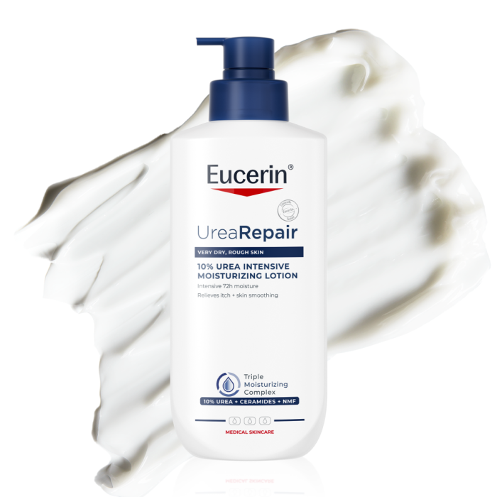 EUCERIN 10% UREA REPAIR NIISUTAV IHUPIIM VÄGA KUIVALE NAHALE 400ML
