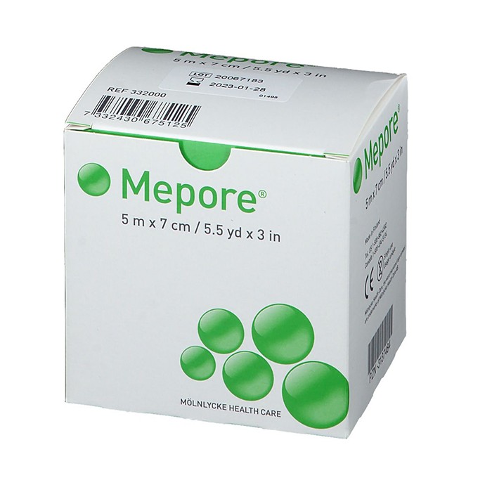 MEPORE RULLPLAASTER 7CMX5M ISEKLEEPUV MITTESTERIILNE