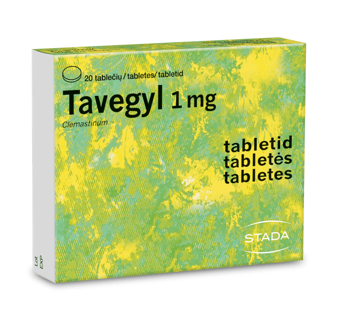 TAVEGYL TBL 1MG N20