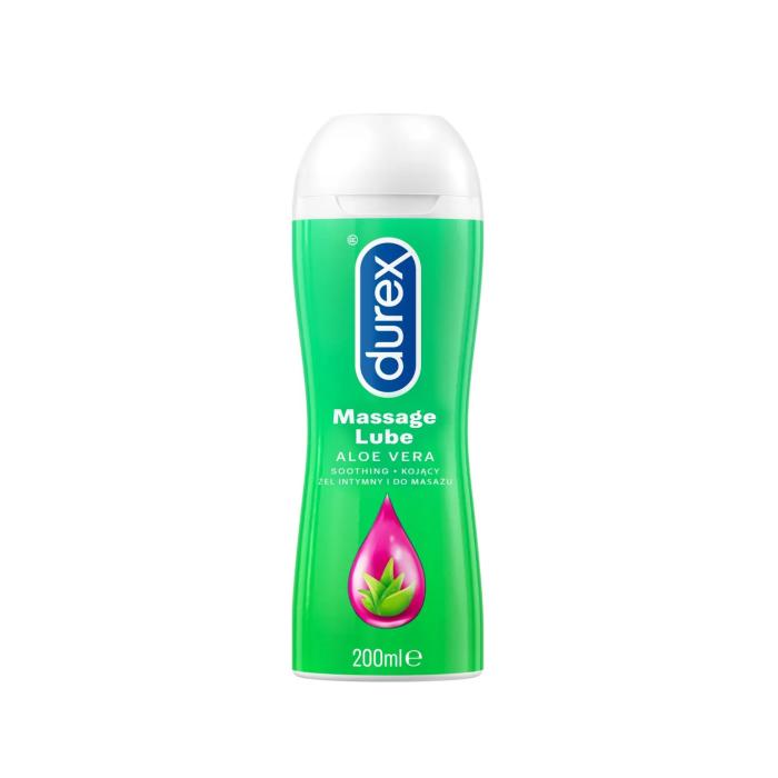 DUREX MASSAGE LUBE ALOE VERA LUBRIKANT GEEL 200ML