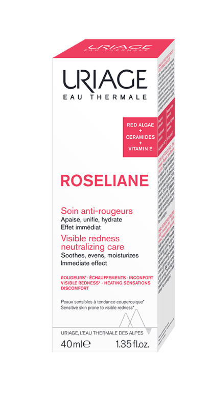 URIAGE ROSELIANE KREEM PUNETAVALE NAHALE 40ML