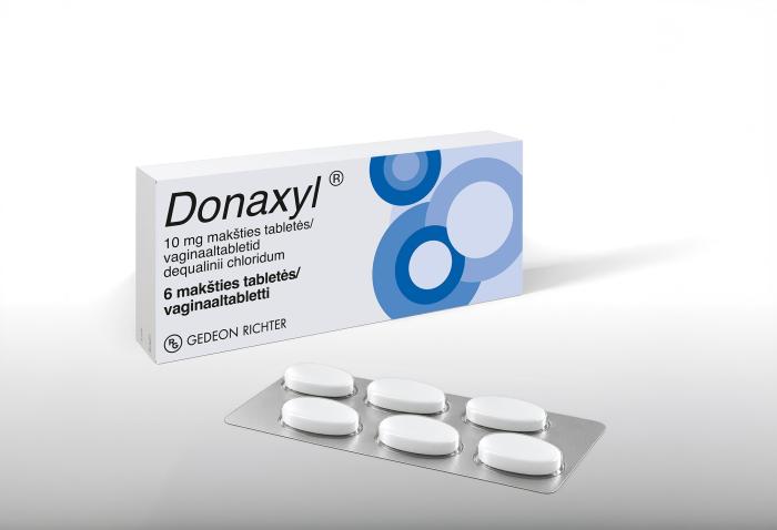 DONAXYL VAGINAALNE TBL. 10MG N6
