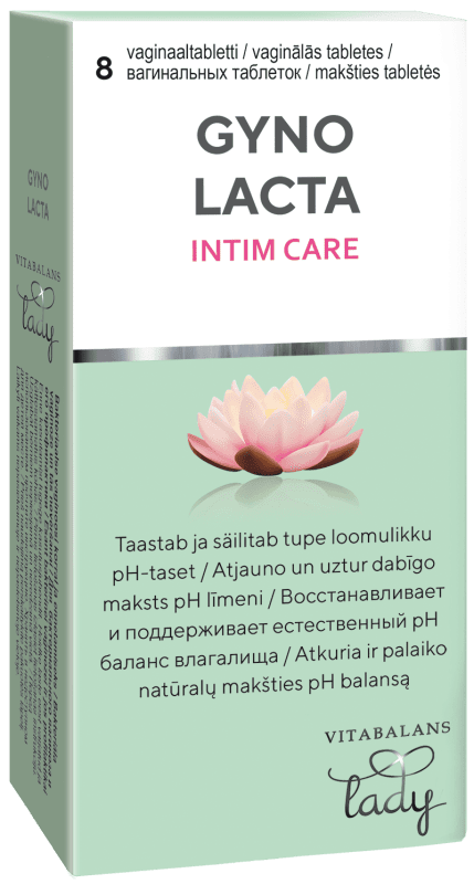 GYNOLACTA VAGINAALTBL 50MG N8