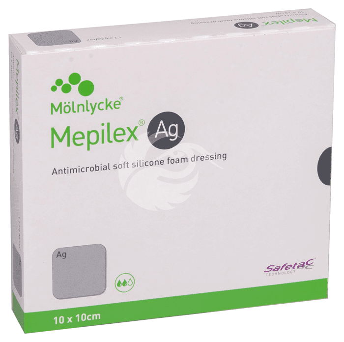 MEPILEX AG 10 X 10CM N5