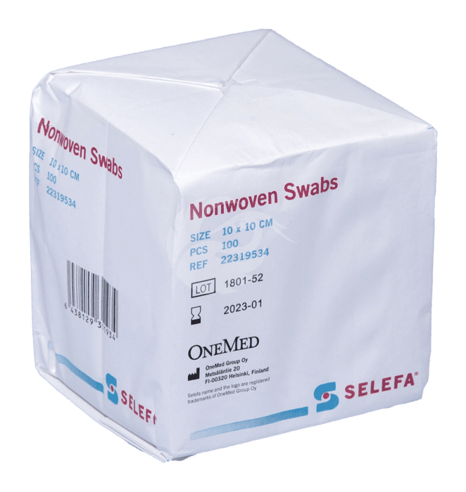 SELEFA HAAVATAMPOON 10X10CM MITTESTERIILNE N100
