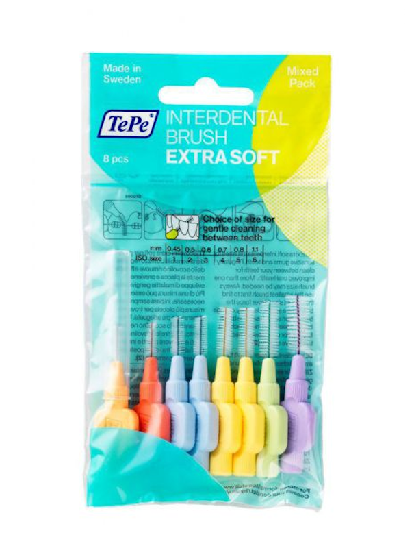 TEPE INTERDENTAALHARJAD EXTRA SOFT SEGAPAKK N8