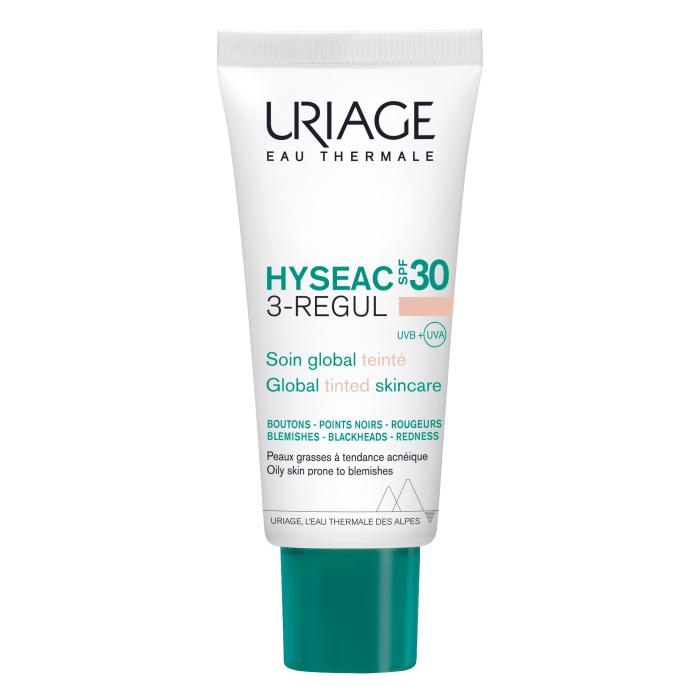 URIAGE HYSEAC 3-REGUL NÄOKREEM SPF30 TOONIV 40ML