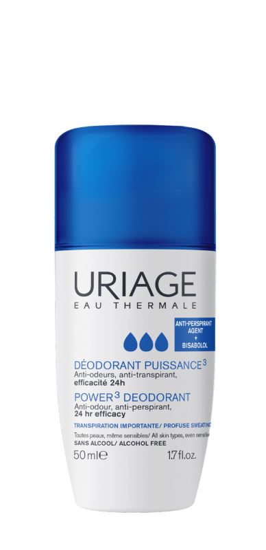 URIAGE DEODORANT ROLL-ON POWER3 50ML