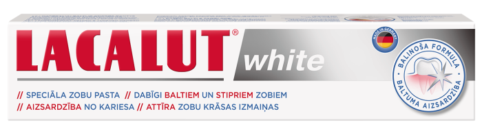 LACALUT HAMBAPASTA WHITE 75ML