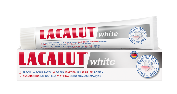 LACALUT HAMBAPASTA WHITE 75ML