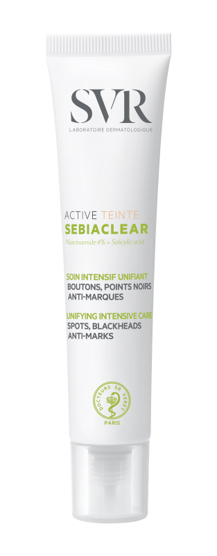SVR SEBIACLEAR ACTIVE TEINTE KREEM PROBLEEMSELE NAHALE TOONIV 40ML
