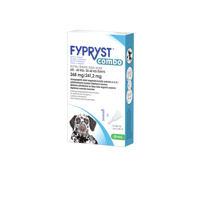 FYPRYST COMBO TÄPILAHUS 268MG+241.2MG/2.68ML 2.68ML N1