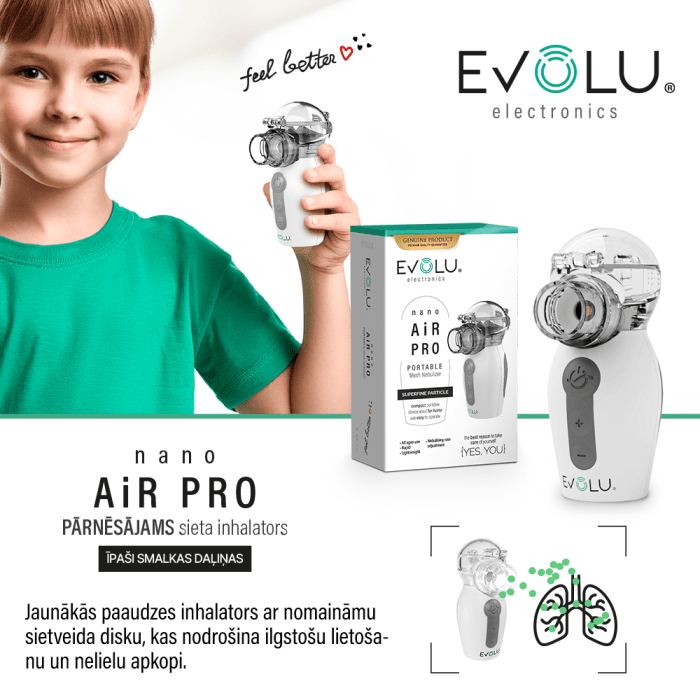 EVOLU VÕRKINHALAATOR NANO AIR PRO