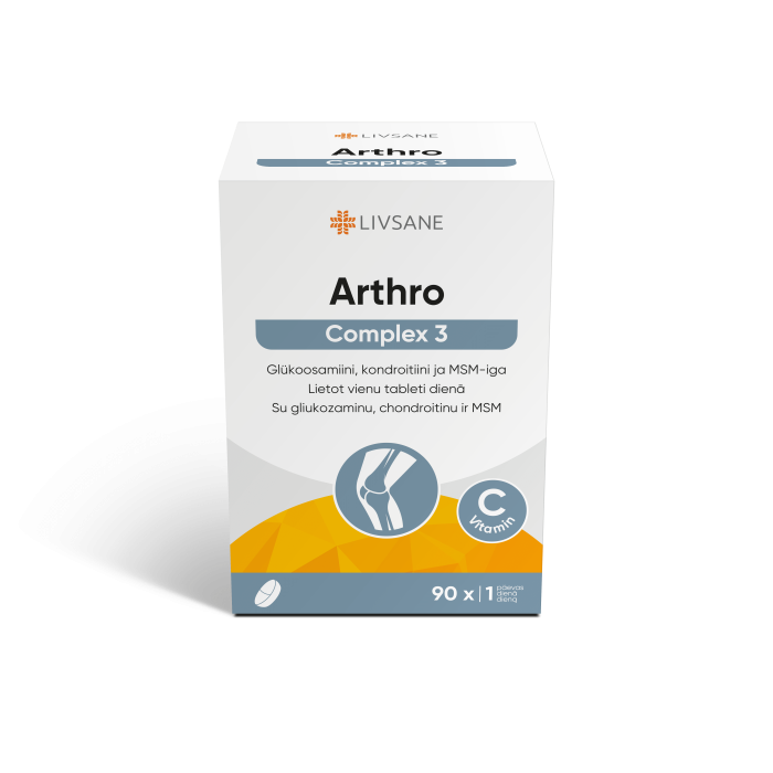 LIVSANE ARTHRO COMPLEX 3 TBL N90