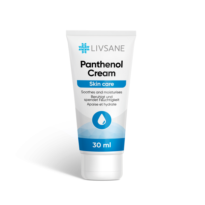 LIVSANE PANTENOOLKREEM 6% 30ML