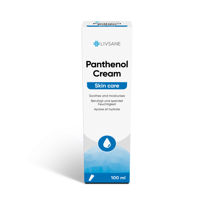 LIVSANE PANTENOOLKREEM 6% 100ML