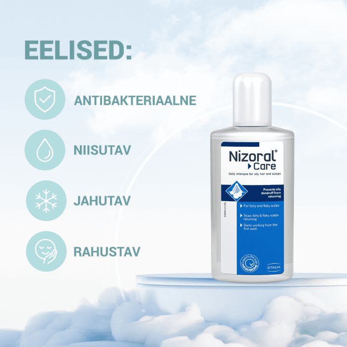 NIZORAL CARE ŠAMPOON RASUSELE PEANAHALE 200ML