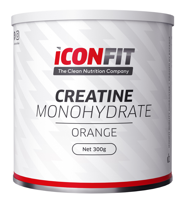 ICONFIT KREATIIN MONOHÜDRAAT PULBER APELSINI 300G
