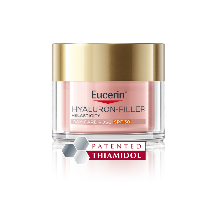 EUCERIN HYALURON-FILLER+ELASTICITY ROSE PÄEVAKREEM KÜPSELE NAHALE SPF30 50ML