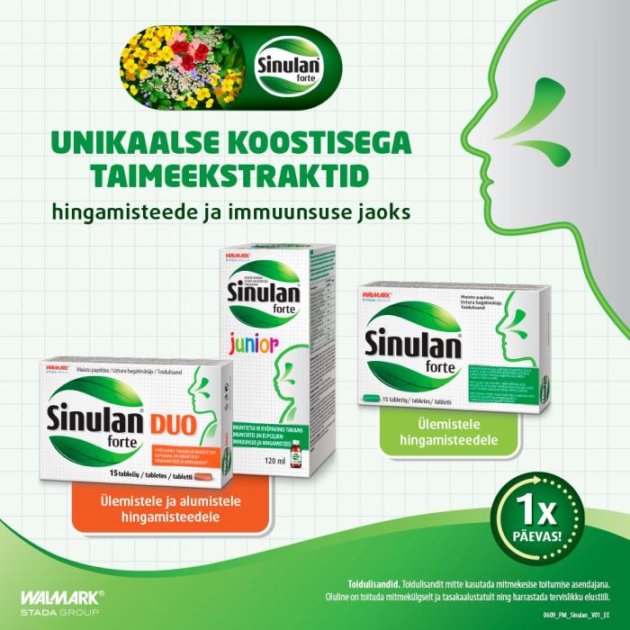 SINULAN FORTE JUNIOR SIIRUP 120ML