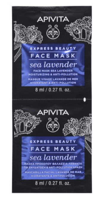 APIVITA EXPRESS NÄOMASK MERELAVENDLIGA NIISUTAV 8+8ML N1