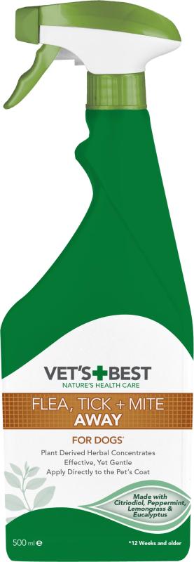 VETS BEST KOERTE KIRBU-JA PUUGIPELETAJA NATURAL 500ML