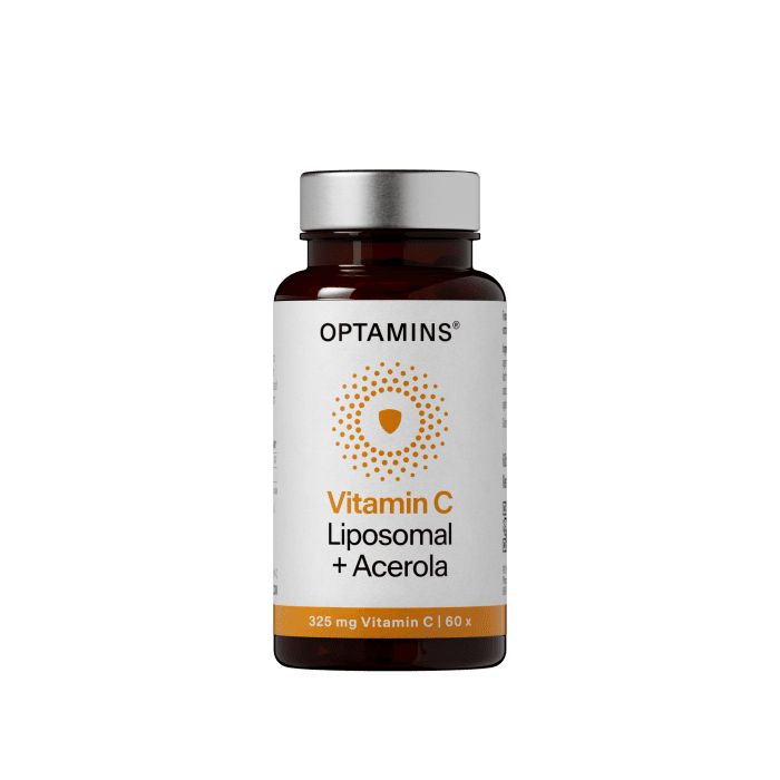 OPTAMINS LIPOSOOMNE VITAMIIN C +ACEROLA KAPSLID N60