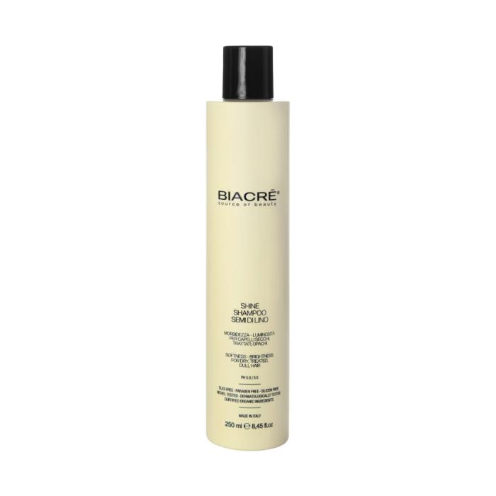 BIACRE SHINE SEMI DI LINO SHAMPOON LÄIGET ANDEV 250ML